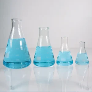 Erlenmeyer col étroit verre borosilicaté 3.3