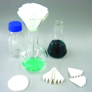 Papier filtre standard plissé